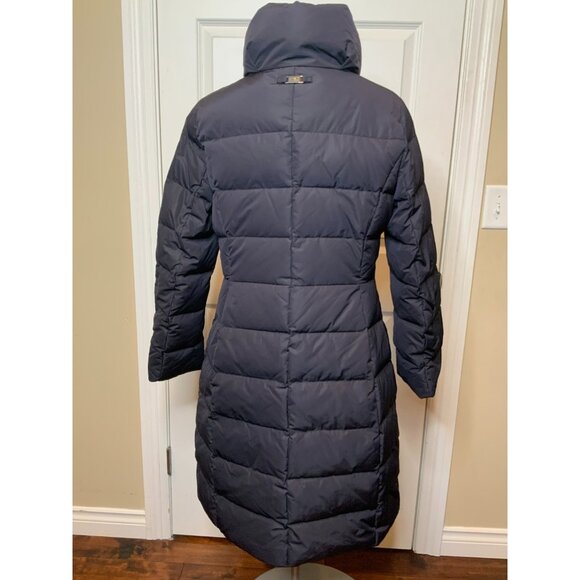 Armani Collezioni Long Black Quilted Down Puffer Coat, Size 10 | 46, NWT! $1,295 - Picture 5 of 11